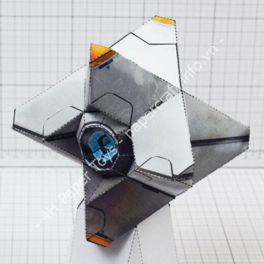 Mô hình giấy Destiny Ghost - đồ chơi giấy thủ công PaperCraft VN