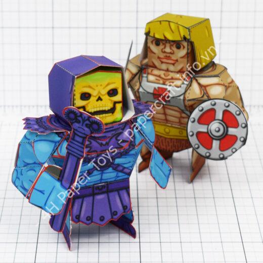 Mô hình giấy Eternians Collection - đồ chơi giấy thủ công PaperCraft VN