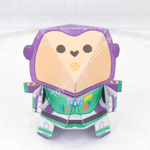 Mô hình giấy Buzz Lightyear – Toy Story - đồ chơi giấy thủ công PaperCraft VN