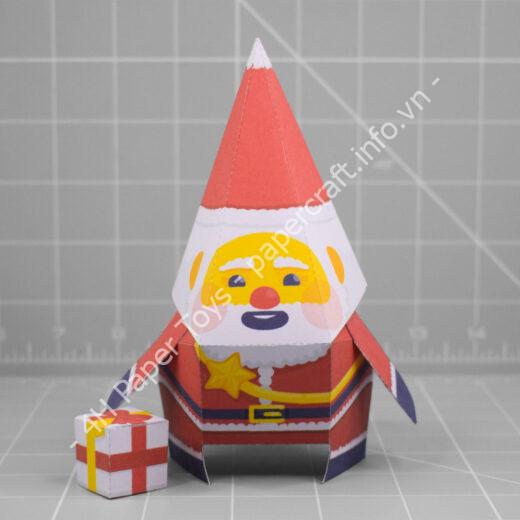 Mô hình giấy Sensational Santa - đồ chơi giấy thủ công PaperCraft VN
