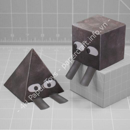 Mô hình giấy Shape Island Fan Art - đồ chơi giấy thủ công PaperCraft VN
