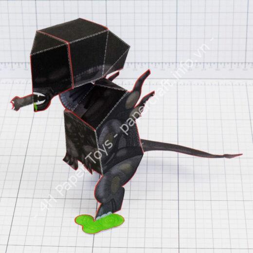 Mô hình giấy Xenomorph - đồ chơi giấy thủ công PaperCraft VN