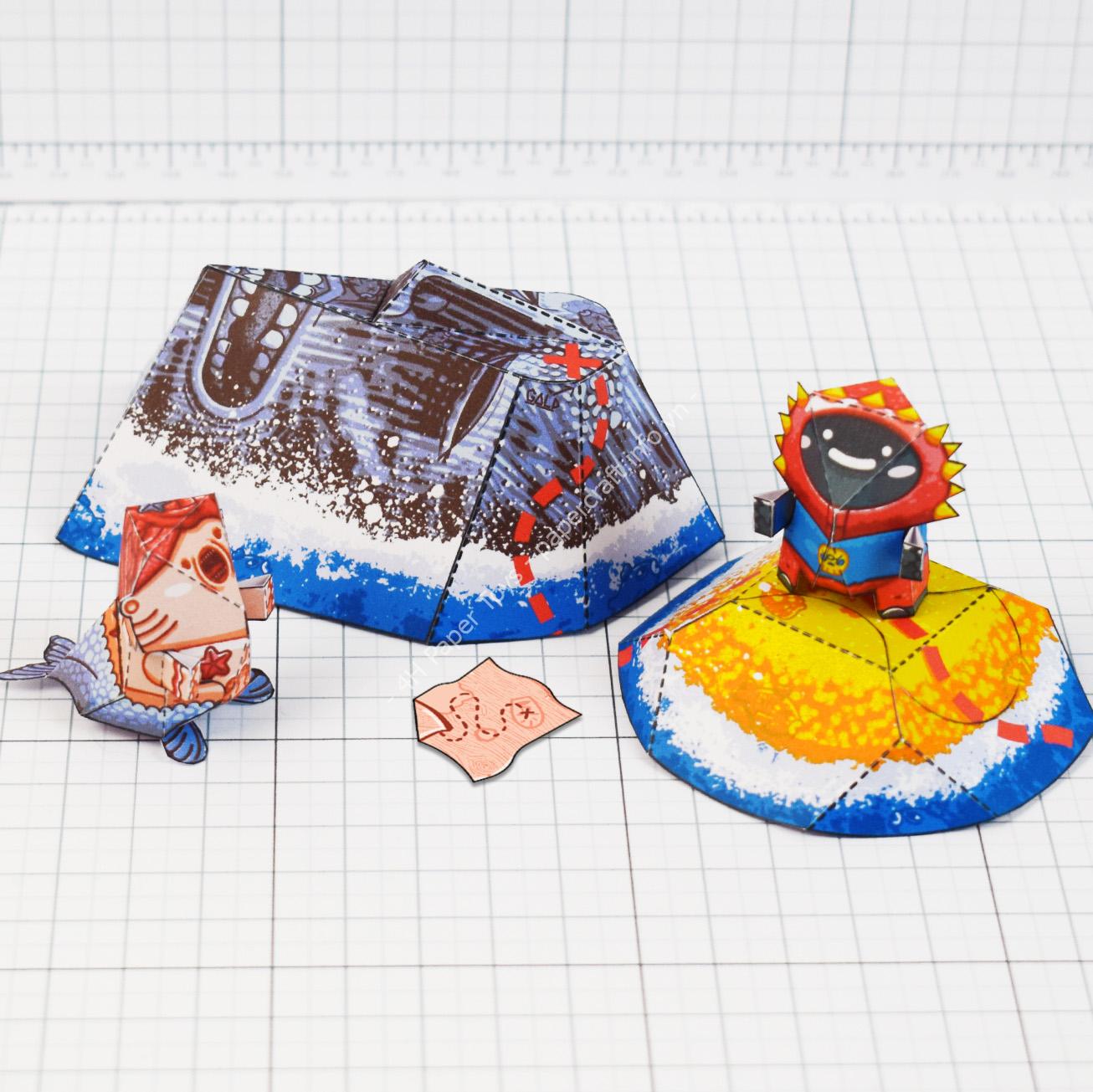 Popu Pirate Playset