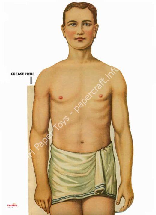 Mô hình giấy Human Body - đồ chơi giấy thủ công PaperCraft VN