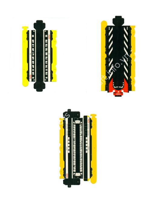 Mô hình giấy Canadian National Railway Train - đồ chơi giấy thủ công PaperCraft VN