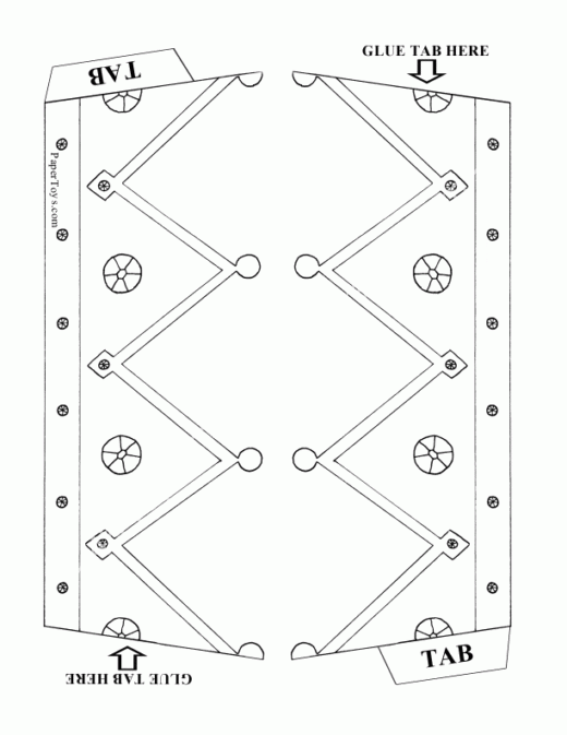 Mô hình giấy King’s Crown - đồ chơi giấy thủ công PaperCraft VN