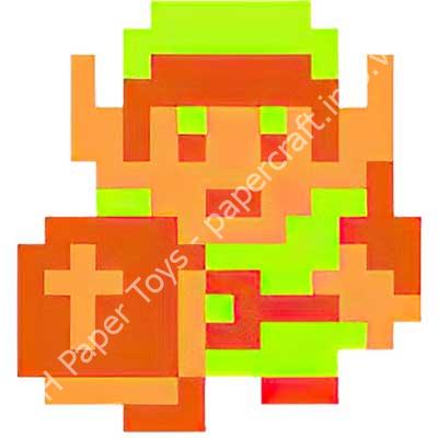 Mô hình giấy Link - ảnh 2 - đồ chơi giấy thủ công PaperCraft VN