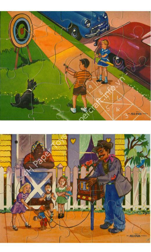 Mô hình giấy JoyTime Puzzles - đồ chơi giấy thủ công PaperCraft VN