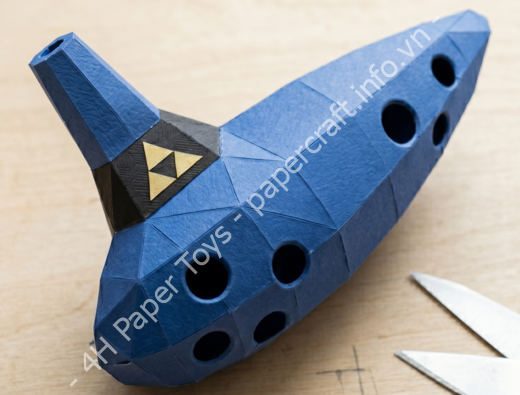 Mô hình giấy Ocarina of Time (The Legend of Zelda) - đồ chơi giấy thủ công PaperCraft VN