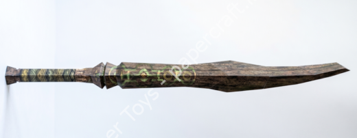 Mô hình giấy Wooden Sword – The Legend of Zelda - đồ chơi giấy thủ công PaperCraft VN