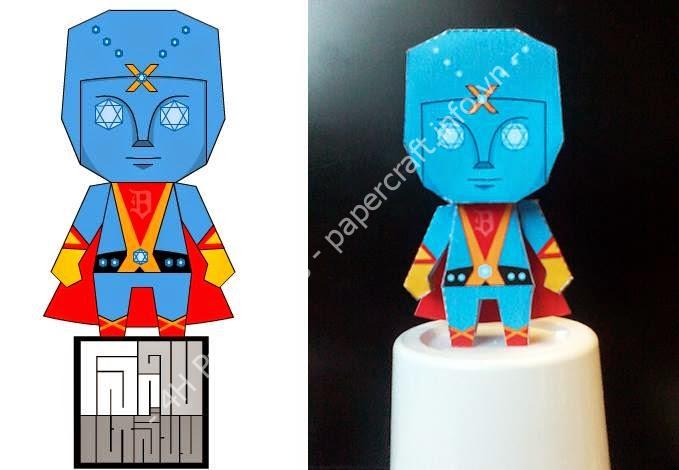 Mô hình giấy Diamond eye