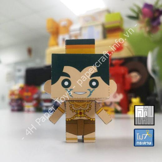 Mô hình giấy Sinsamood (Sudsakorn) - đồ chơi giấy thủ công PaperCraft VN