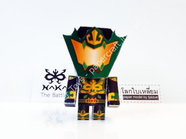 Mô hình giấy Naka (robot giáp đặc nhiệm)