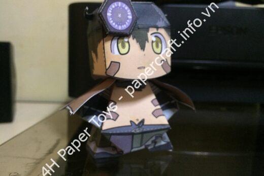 Mô hình giấy Reg – Made in Abyss - đồ chơi giấy thủ công PaperCraft VN