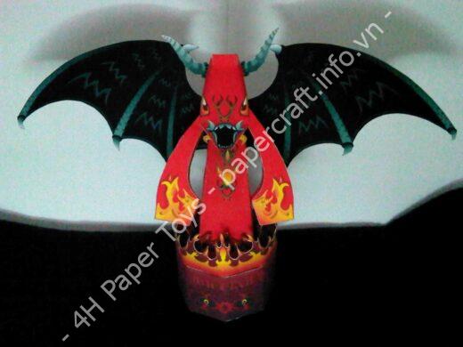 Mô hình giấy Am I Evil Papertoy ? - đồ chơi giấy thủ công PaperCraft VN