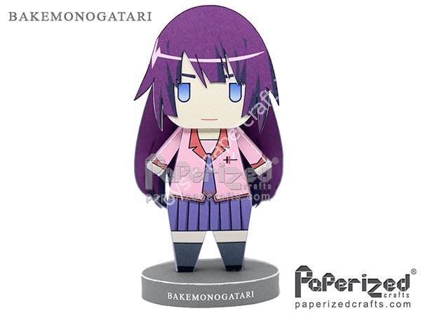Bakemonogatari: Hitagi Senjougahara Paperized
