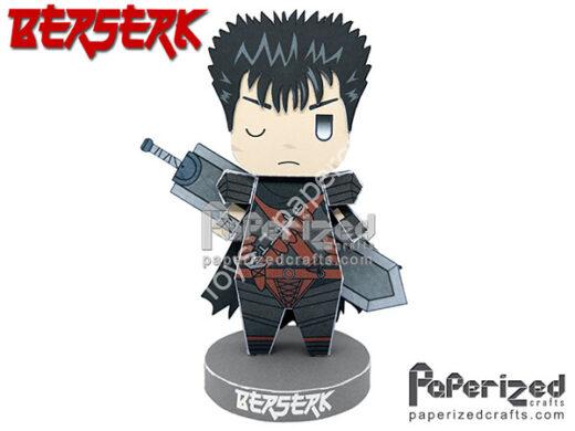 Mô hình giấy Berserk: Guts Paperized - ảnh 2 - đồ chơi giấy thủ công PaperCraft VN