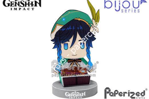 Mô hình giấy Bijou x Genshin Impact: Venti Paperized - đồ chơi giấy thủ công PaperCraft VN