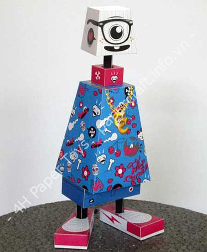 Mô hình giấy Box Can: Tokyo Candies Paper Toy - ảnh 2 - đồ chơi giấy thủ công PaperCraft VN