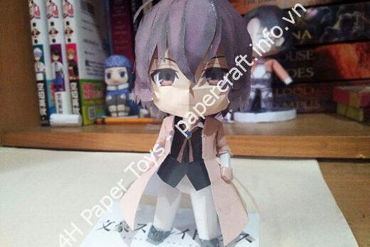 Mô hình giấy Bungo Stray Dogs: Osamu Dazai Papercraft - ảnh 2 - đồ chơi giấy thủ công PaperCraft VN