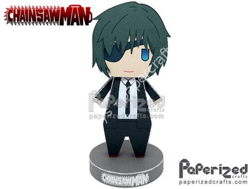 Mô hình giấy Chainsaw Man: Himeno Paperized - ảnh 2 - đồ chơi giấy thủ công PaperCraft VN