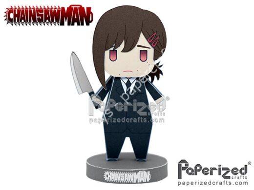 Mô hình giấy Chainsaw Man: Kobeni Higashiyama Paperized - ảnh 2 - đồ chơi giấy thủ công PaperCraft VN