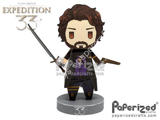 Mô hình giấy Clair Obscur: Expedition 33 – Gustave Paperized - đồ chơi giấy thủ công PaperCraft VN