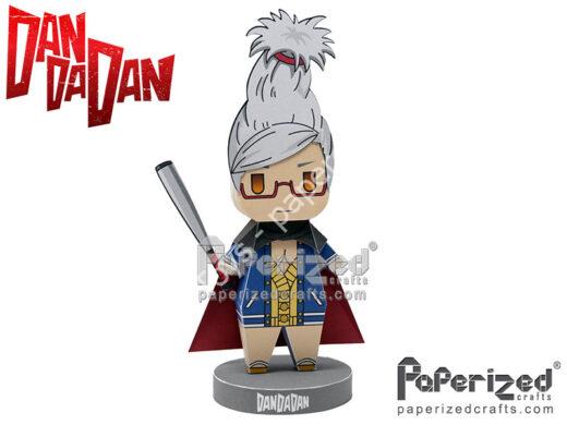 Mô hình giấy Dandadan: Seiko Ayase Paperized - đồ chơi giấy thủ công PaperCraft VN