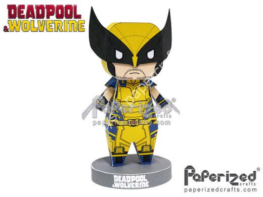 Mô hình giấy Deadpool & Wolverine: Wolverine Paperized - ảnh 2 - đồ chơi giấy thủ công PaperCraft VN