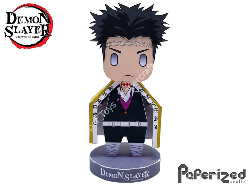 Demon Slayer: Gyomei Himejima Paperized