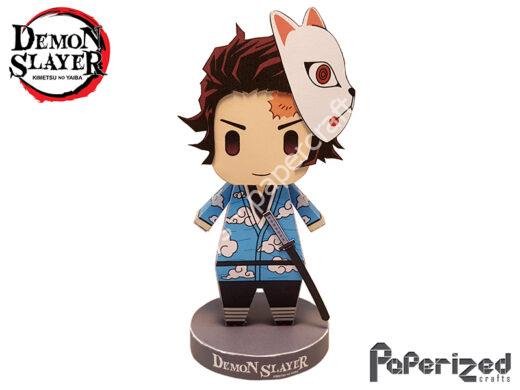 Mô hình giấy Demon Slayer: Tanjiro Kamado – Final Selection Version Paperized - ảnh 2 - đồ chơi giấy thủ công PaperCraft VN