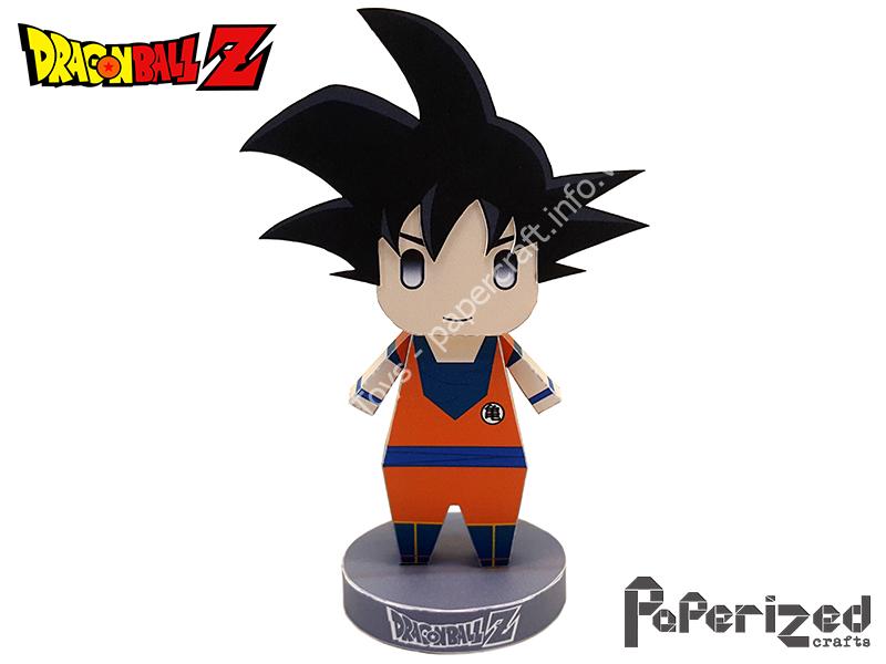 Dragon Ball Z: Goku Paperized