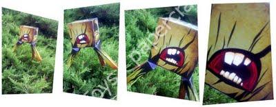 Mô hình giấy Drosera - đồ chơi giấy thủ công PaperCraft VN