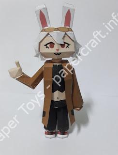 Mô hình giấy My friends! - đồ chơi giấy thủ công PaperCraft VN