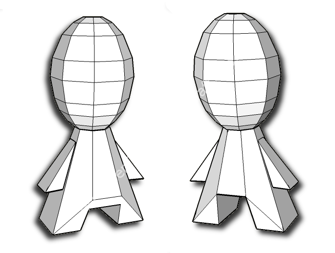 Genetically Altered Papertoy