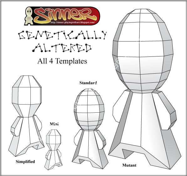 Genetically Altered - 4 Size Pack