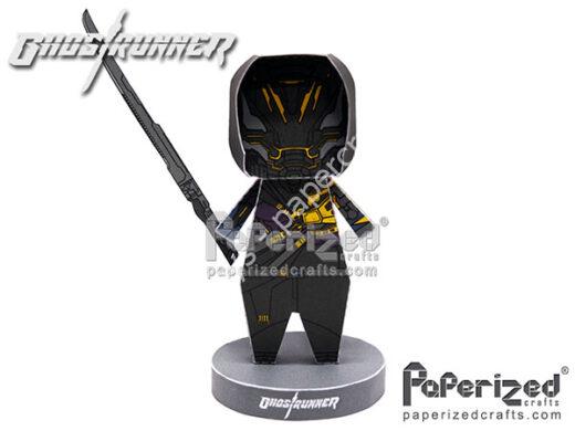 Mô hình giấy Ghostrunner: Jack – Official Papercraft - đồ chơi giấy thủ công PaperCraft VN