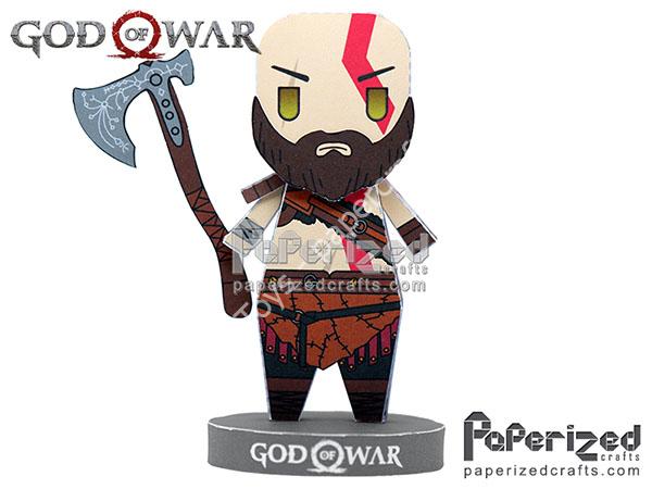 God of War: Kratos Paperized