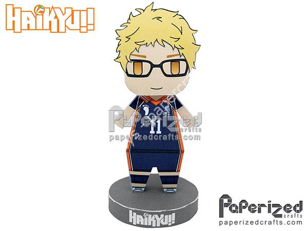 Haikyuu!!: Kei Tsukishima Paperized