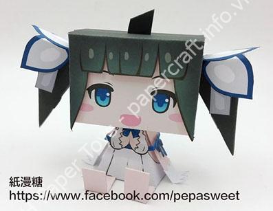 Mô hình giấy Is It Wrong to Try to Pick Up Girls in a Dungeon? / DanMachi: Hestia Paper Toy - ảnh 2 - đồ chơi giấy thủ công PaperCraft VN