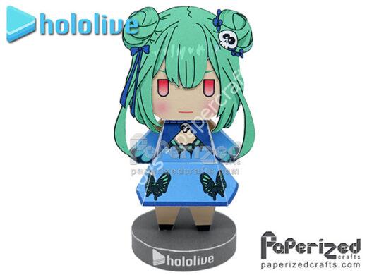 Mô hình giấy Hololive: Uruha Rushia Paperized - ảnh 2 - đồ chơi giấy thủ công PaperCraft VN