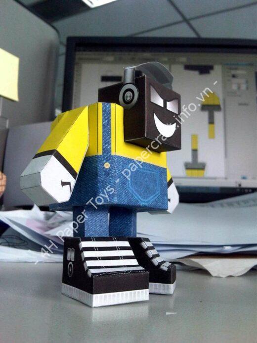 Mô hình giấy Rythman Papertoy - đồ chơi giấy thủ công PaperCraft VN