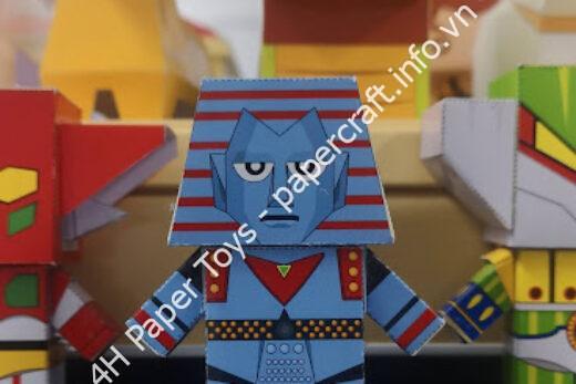 Mô hình giấy Giant Robo - đồ chơi giấy thủ công PaperCraft VN