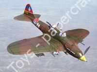 Mô hình giấy Il-2 Sturmovik – Il-2, white version Single-Seater - đồ chơi giấy thủ công PaperCraft VN