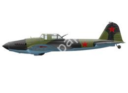 Mô hình giấy Il-2 Sturmovik – Il-2BIS Prototype, 1942 - đồ chơi giấy thủ công PaperCraft VN