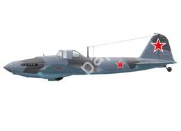Mô hình giấy Il-2 Sturmovik – Il-2I Heavy Fighter Prototype, 1943 - đồ chơi giấy thủ công PaperCraft VN