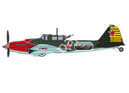 Mô hình giấy Il-2 Sturmovik – Il-2M, Nelson Stepanyan V-VS, January 1943 - đồ chơi giấy thủ công PaperCraft VN