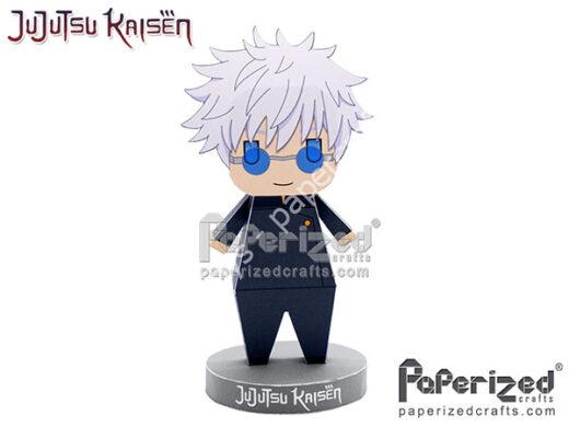 Mô hình giấy Jujutsu Kaisen: Satoru Gojo (Tokyo Jujutsu High School) Paperized - ảnh 2 - đồ chơi giấy thủ công PaperCraft VN