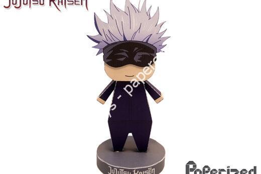 Mô hình giấy Jujutsu Kaisen: Satoru Gojo Paperized - ảnh 2 - đồ chơi giấy thủ công PaperCraft VN