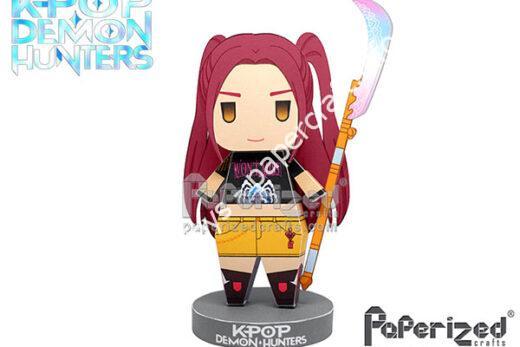 Mô hình giấy KPop Demon Hunters: Mira Paperized - đồ chơi giấy thủ công PaperCraft VN